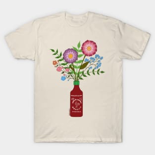 Sriracha Flowers T-Shirt